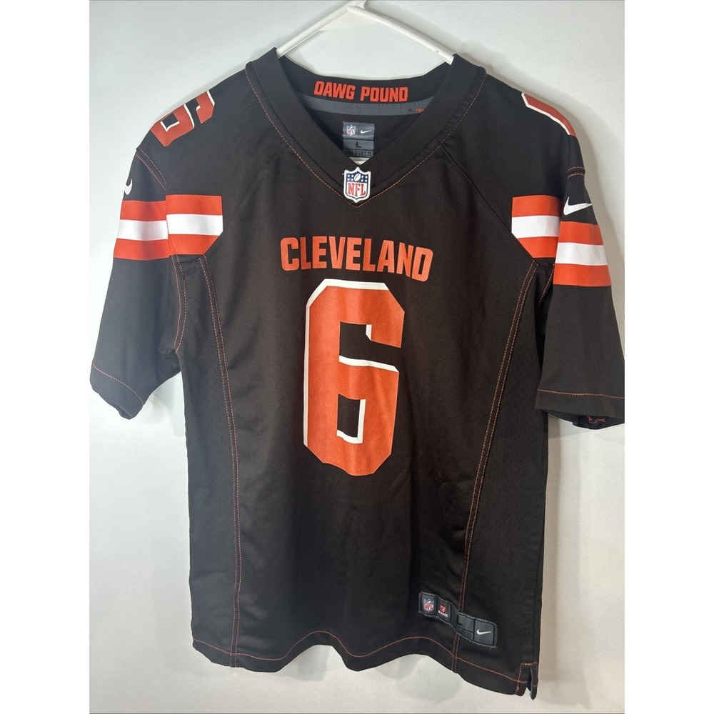 Baker Mayfield #6 Cleveland Browns Nike On Field Jersey Youth Size Large 14/16